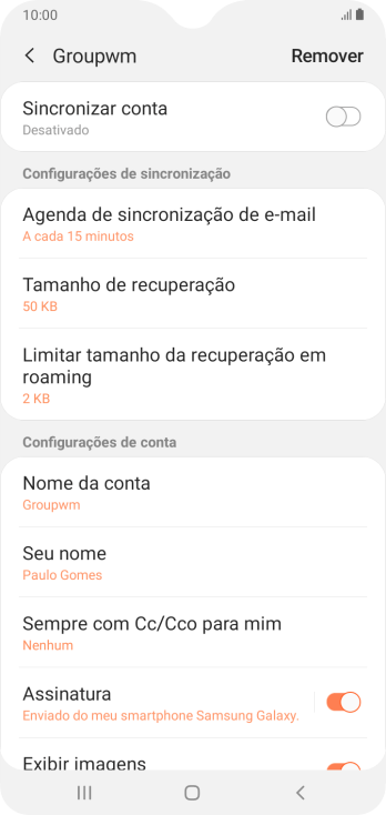 Pressione o indicador ao lado de Pressione o indicador ao lado de