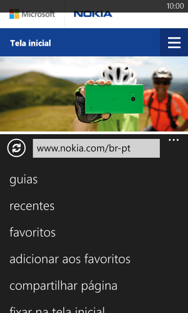 Pressione adicionar aos favoritos. Pressione adicionar aos favoritos.