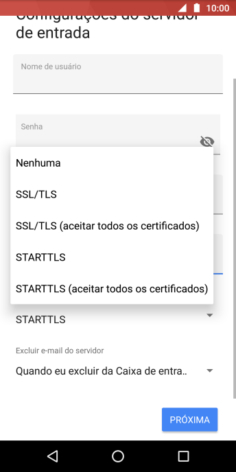 Pressione Nenhuma para desativar a função. Pressione Nenhuma para desativar a função.