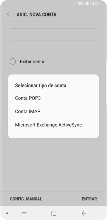 Pressione Conta IMAP. Pressione Conta IMAP.