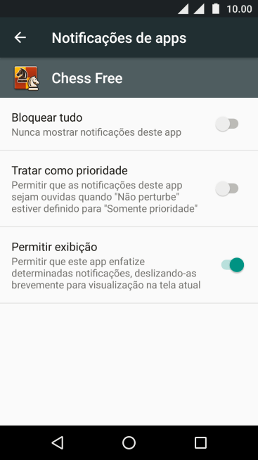 Pressione o indicador ao lado de Pressione o indicador ao lado de