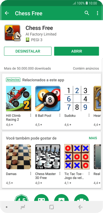 Pressione a tecla de início para finalizar e voltar à tela inicial. Pressione a tecla de início para finalizar e voltar à tela inicial.