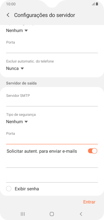 Pressione o indicador ao lado de Pressione o indicador ao lado de