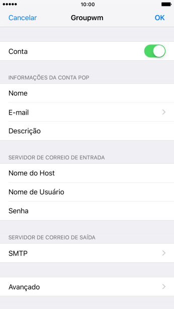 Pressione SMTP. Pressione SMTP.