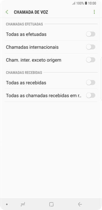 Pressione o indicador ao lado do tipo de bloqueio. Pressione o indicador ao lado do tipo de bloqueio.