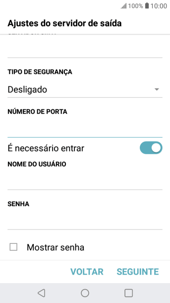 Pressione o indicador ao lado de Pressione o indicador ao lado de