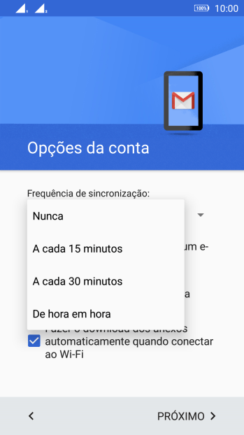 Pressione a configuração desejada. Pressione a configuração desejada.