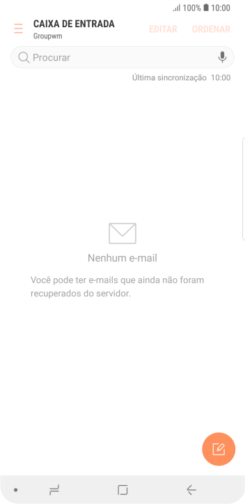 Deslize para a direita a partir do lado esquerdo da tela. Deslize para a direita a partir do lado esquerdo da tela.