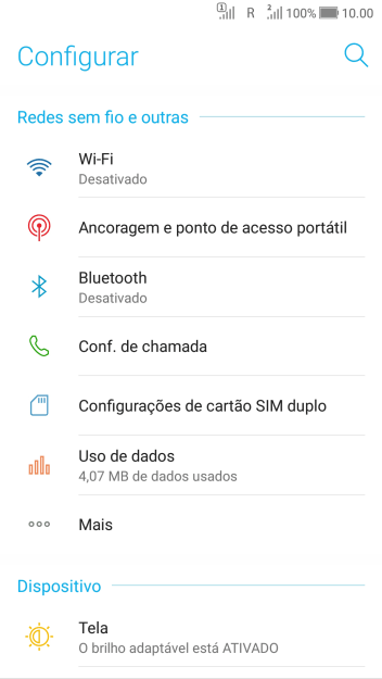 Pressione Ancoragem e ponto de acesso portátil. Pressione Ancoragem e ponto de acesso portátil.