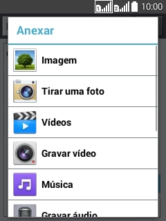 Pressione Imagem, e navegue até a pasta desejada. Pressione Imagem, e navegue até a pasta desejada.