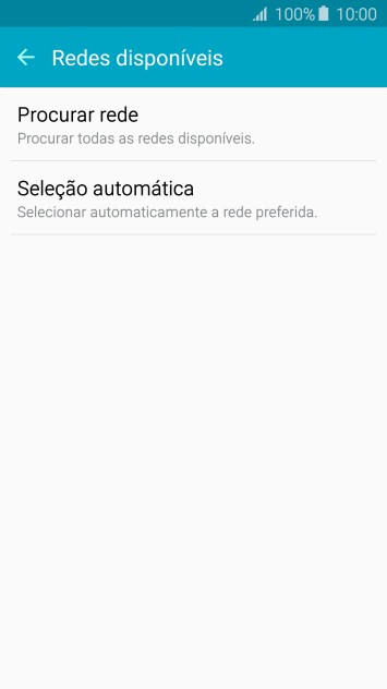 Pressione Procurar rede, e aguarde enquanto o celular busca redes. Pressione Procurar rede, e aguarde enquanto o celular busca redes.