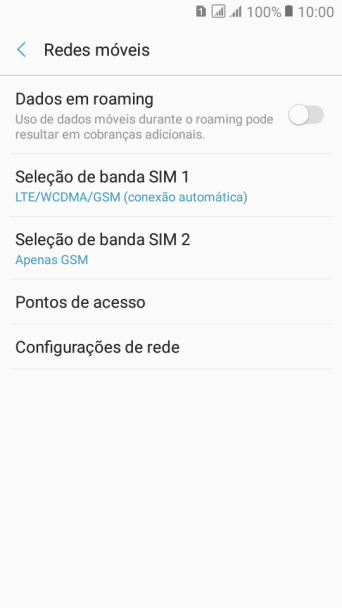 Pressione Pontos de acesso. Pressione Pontos de acesso.