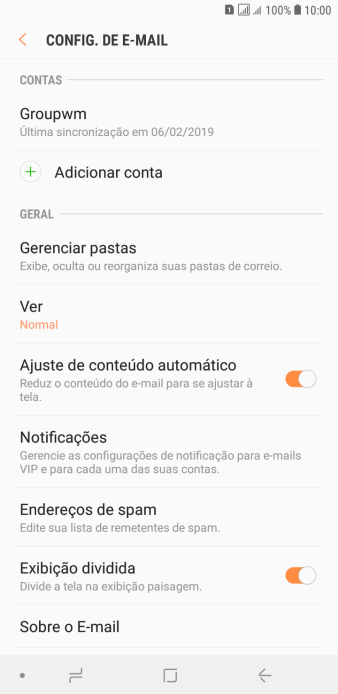 Pressione Notificações. Pressione Notificações.