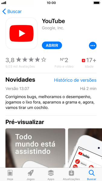 Pressione a tecla de início para finalizar e voltar à tela inicial. Pressione a tecla de início para finalizar e voltar à tela inicial.