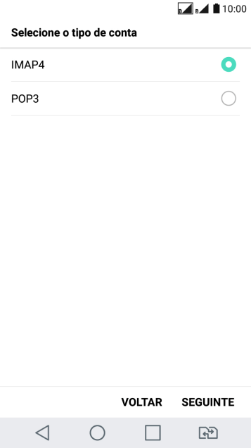 Pressione IMAP4. Pressione IMAP4.
