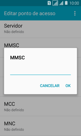 Digite http://mms.tim.br e pressione OK. Digite http://mms.tim.br e pressione OK.