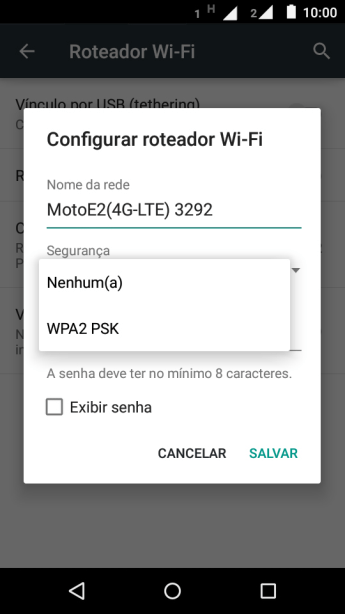 Pressione WPA2 PSK para proteger seu Roteador Wi-Fi com uma senha. Pressione WPA2 PSK para proteger seu Roteador Wi-Fi com uma senha.