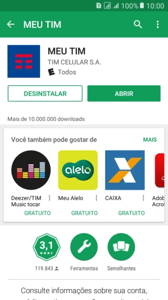 Pressione a tecla de início para finalizar e voltar à tela inicial. Pressione a tecla de início para finalizar e voltar à tela inicial.