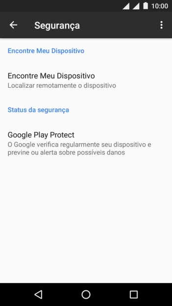 Pressione Encontre Meu Dispositivo. Pressione Encontre Meu Dispositivo.