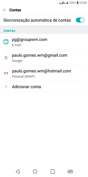 Pressione o indicador ao lado de Pressione o indicador ao lado de