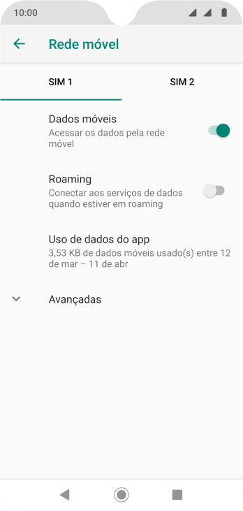 Pressione Avançadas. Pressione Avançadas.