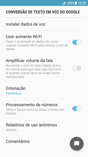 Pressione a tecla de voltar. Pressione a tecla de voltar.