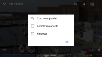 Pressione a lista de reprodução desejada. Pressione a lista de reprodução desejada.