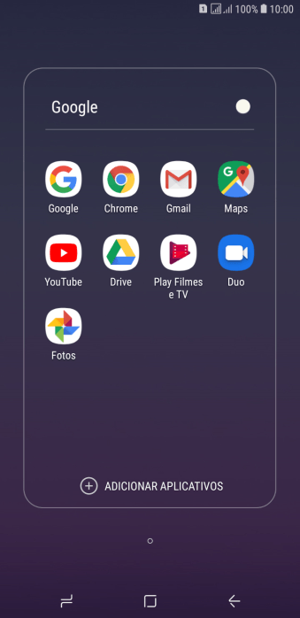 Pressione YouTube. Pressione YouTube.