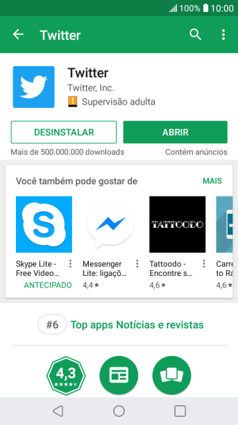 Pressione a tecla de início para finalizar e voltar à tela inicial. Pressione a tecla de início para finalizar e voltar à tela inicial.
