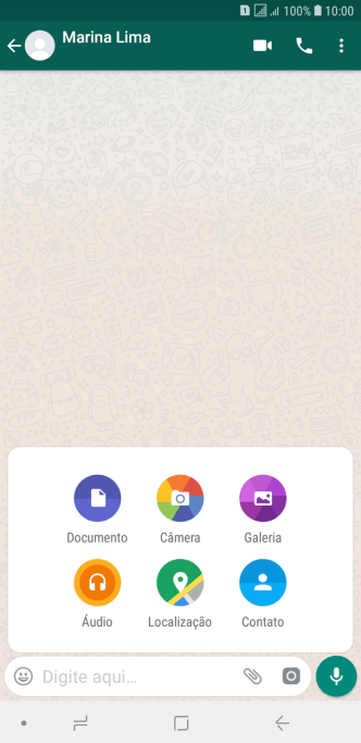 Pressione Galeria, e navegue até a foto ou vídeo desejado. Pressione Galeria, e navegue até a foto ou vídeo desejado.