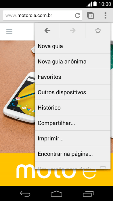 Pressione o ícone de novo favorito. Pressione o ícone de novo favorito.