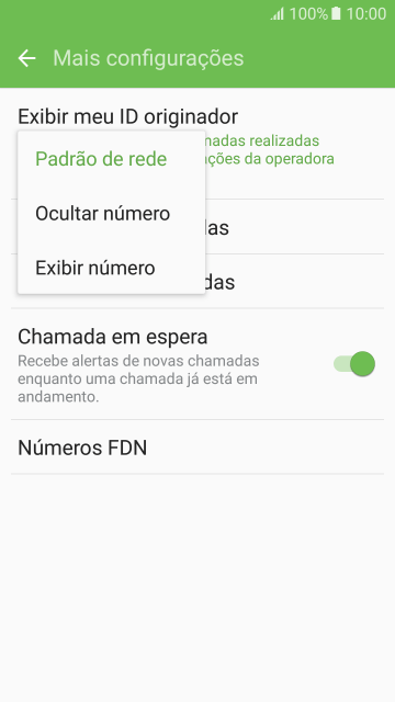 Pressione Exibir número para ativar a identificação do seu número. Pressione Exibir número para ativar a identificação do seu número.