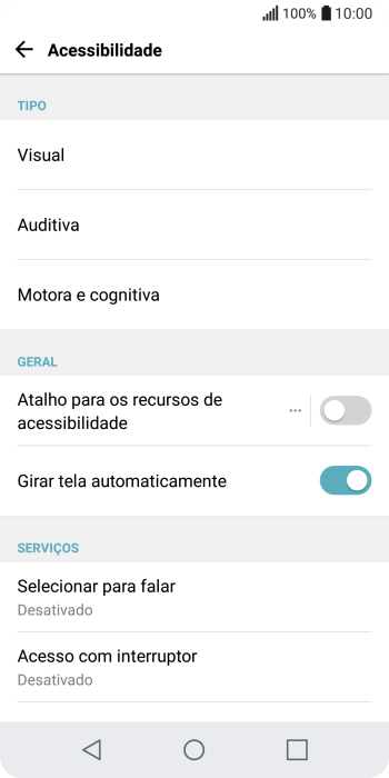 Pressione Selectionar para falar. Pressione Selectionar para falar.