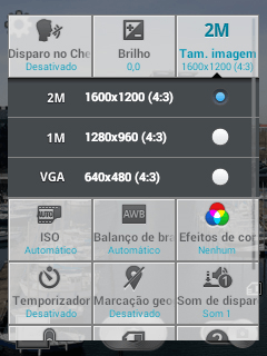 Pressione a resolução desejada. Pressione a resolução desejada.