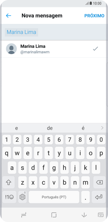 Pressione PRÓXIMO. Pressione PRÓXIMO.
