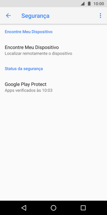 Pressione Encontre Meu Dispositivo. Pressione Encontre Meu Dispositivo.