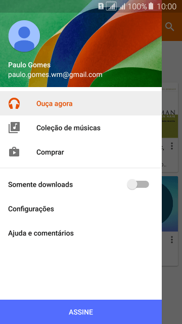 Pressione Coleção de músicas. Pressione Coleção de músicas.