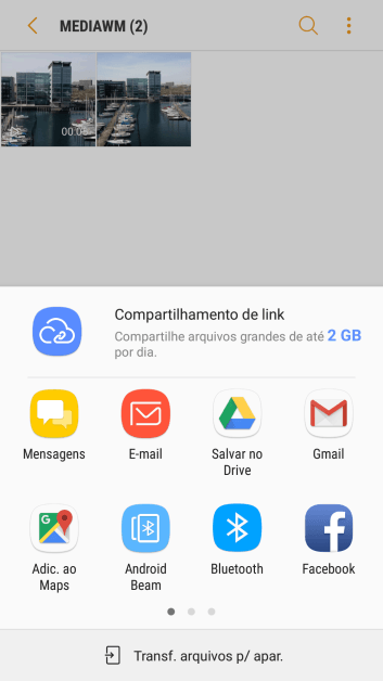 Pressione Salvar no Drive Pressione Salvar no Drive
