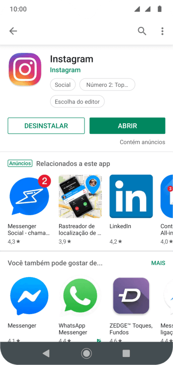 Pressione a tecla de início para finalizar e voltar à tela inicial. Pressione a tecla de início para finalizar e voltar à tela inicial.