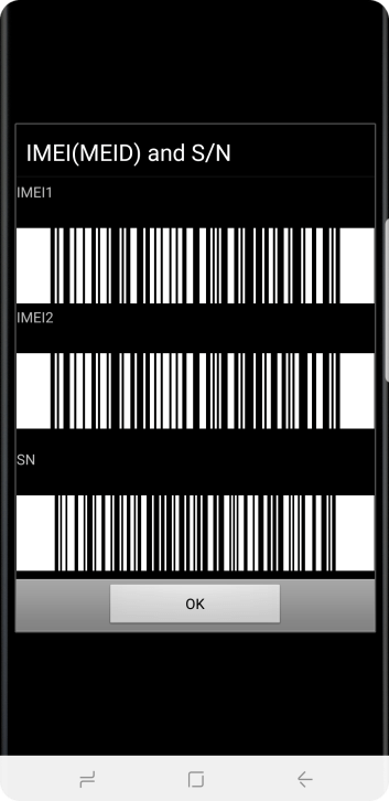 Digite *#06#. O número IMEI agora é mostrado na tela. Digite *#06#. O número IMEI agora é mostrado na tela.