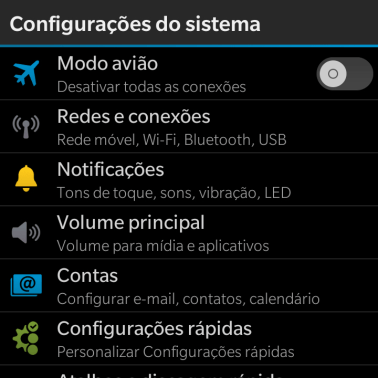 Pressione Redes e conexões. Pressione Redes e conexões.