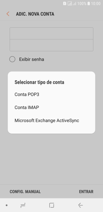 Pressione Conta IMAP. Pressione Conta IMAP.