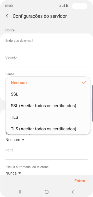 Pressione Nenhum para desativar a função. Pressione Nenhum para desativar a função.