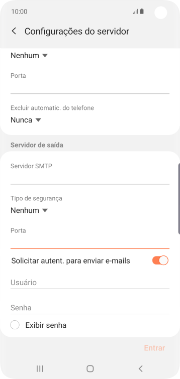 Pressione o indicador ao lado de Pressione o indicador ao lado de