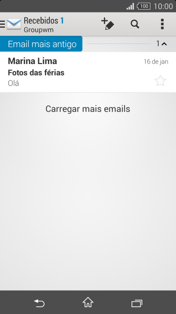Deslize para a direita a partir do lado esquerdo da tela. Deslize para a direita a partir do lado esquerdo da tela.