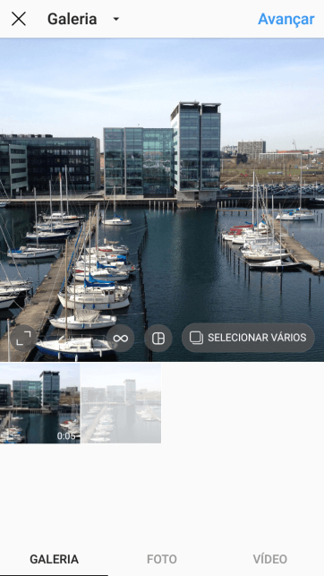 Pressione GALERIA, e navegue até a foto ou vídeo desejado. Pressione GALERIA, e navegue até a foto ou vídeo desejado.