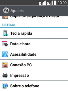 Pressione Conexão PC. Pressione Conexão PC.
