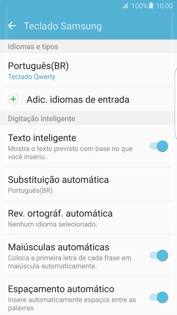 Pressione Adic. idiomas de entrada. Pressione Adic. idiomas de entrada.