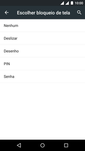 Digite o código de bloqueio e pressione Nenhum. Digite o código de bloqueio e pressione Nenhum.