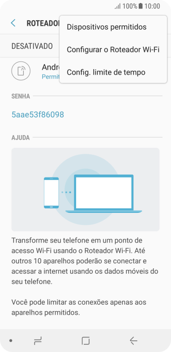 Pressione Configurar o Roteador Wi-Fi. Pressione Configurar o Roteador Wi-Fi.